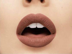 SEPHORA Cream Lip Stain Blaze Of Glory on lips shows bold color with stay-all-day wear.