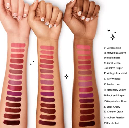 SEPHORA COLLECTION Lip Stain Red Desert swatches on skin, smooth application and full coverage.