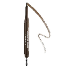 SEPHORA Insta-Brow Waxy Brow Pencil in 04 Midnight Brown for natural, buildable brow tint.