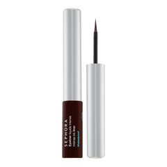 SEPHORA Collection intense felt-tip eyeliner in satin chocolate brown offering precise, waterproof all-day wear.