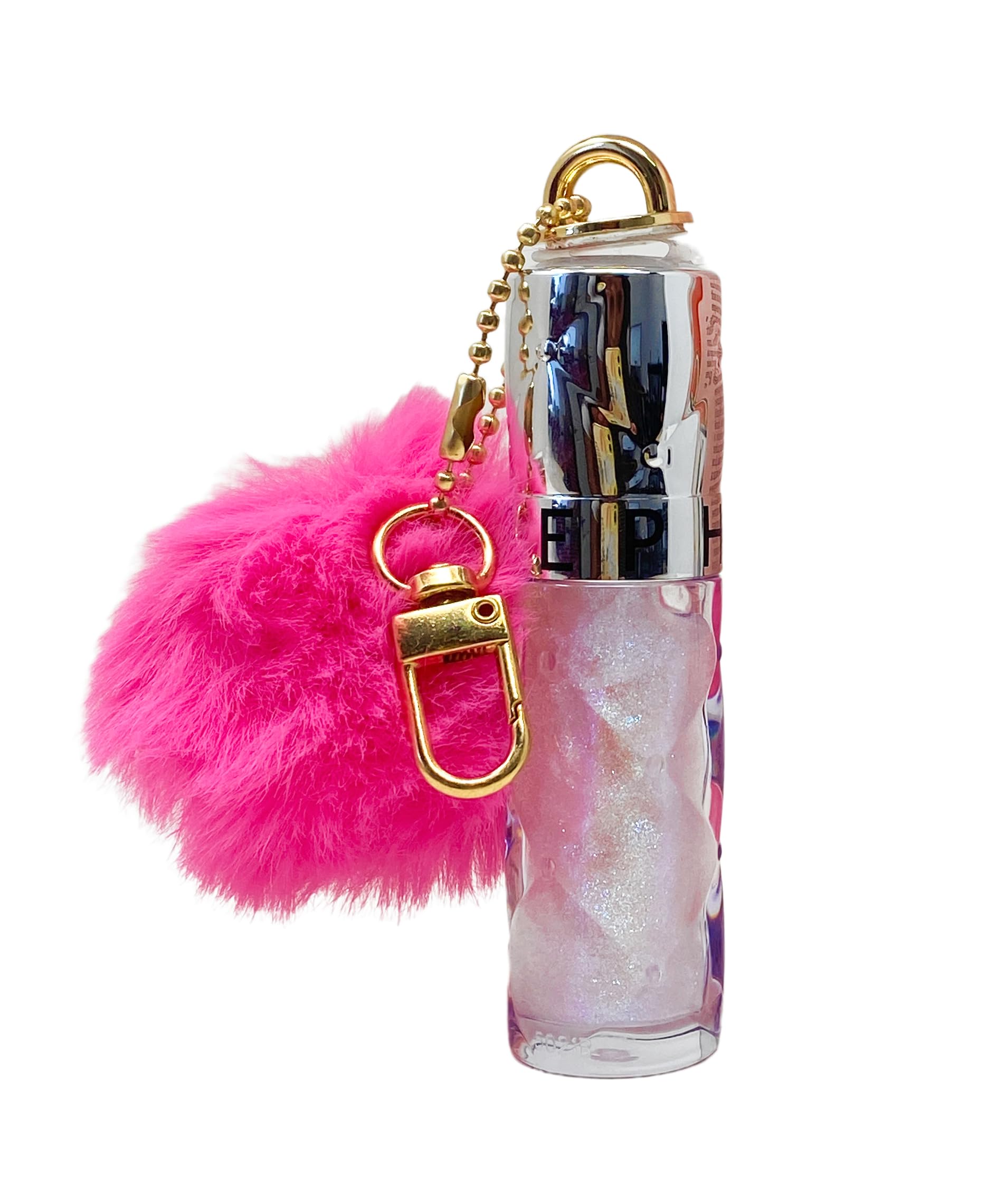 SEPHORA Outrageous Ornament gloss Cosmic Kiss applicator for precise, plump-looking lips.