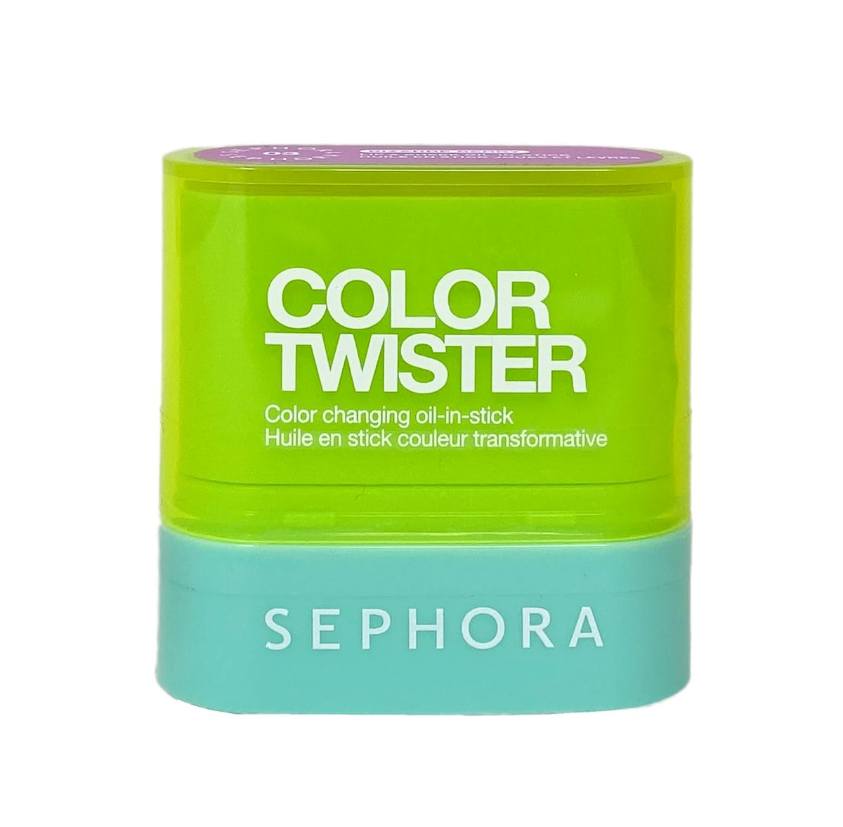 SEPHORA Color Twister shows color-changing application on lips and cheeks for seamless blend.