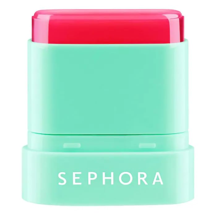 SEPHORA Color Twister Freaky Fuchsia cheek swatch for a dewy glow