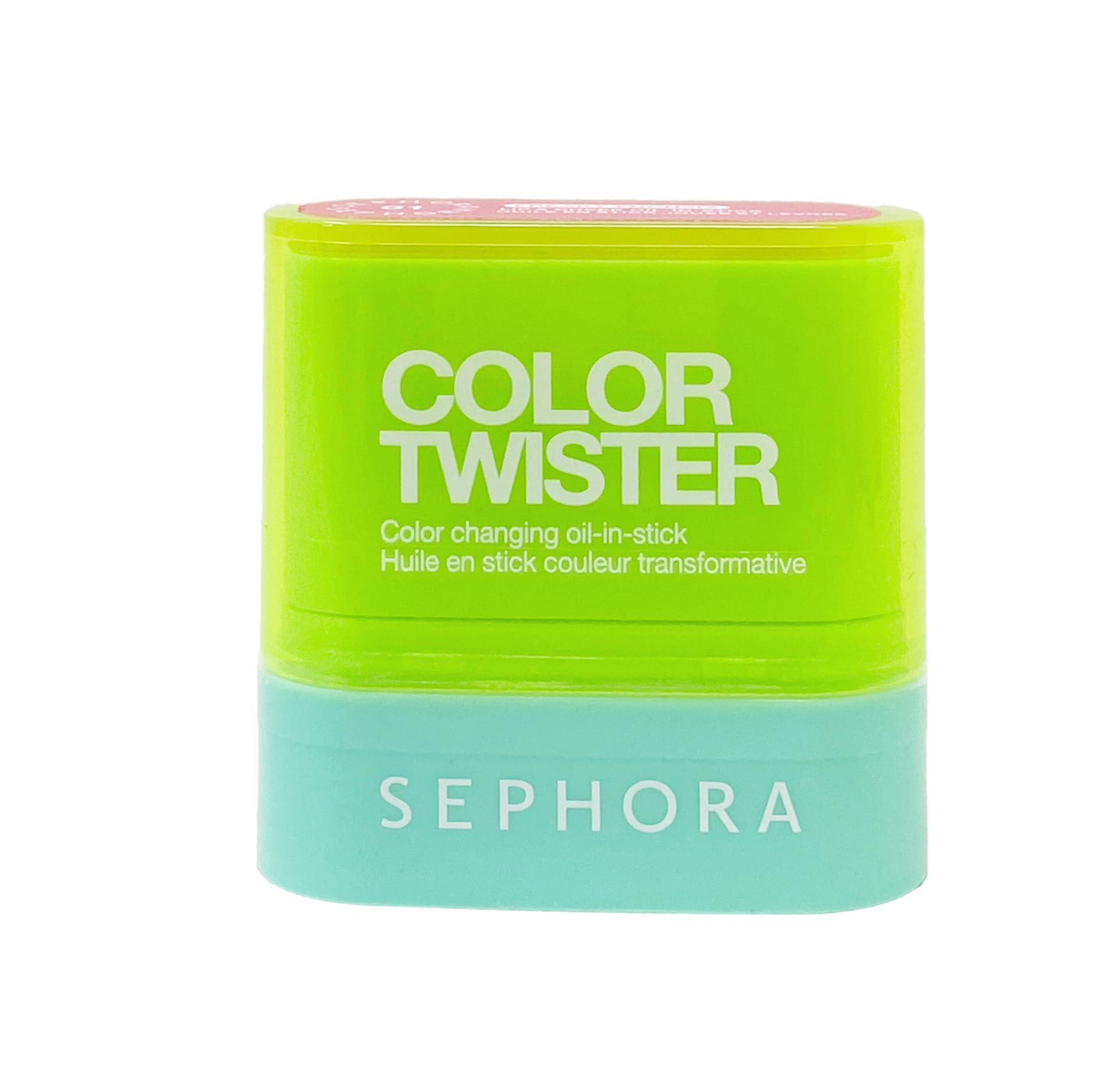 SEPHORA Color Twister Freaky Fuchsia tube shown for smooth glide and color-change on contact
