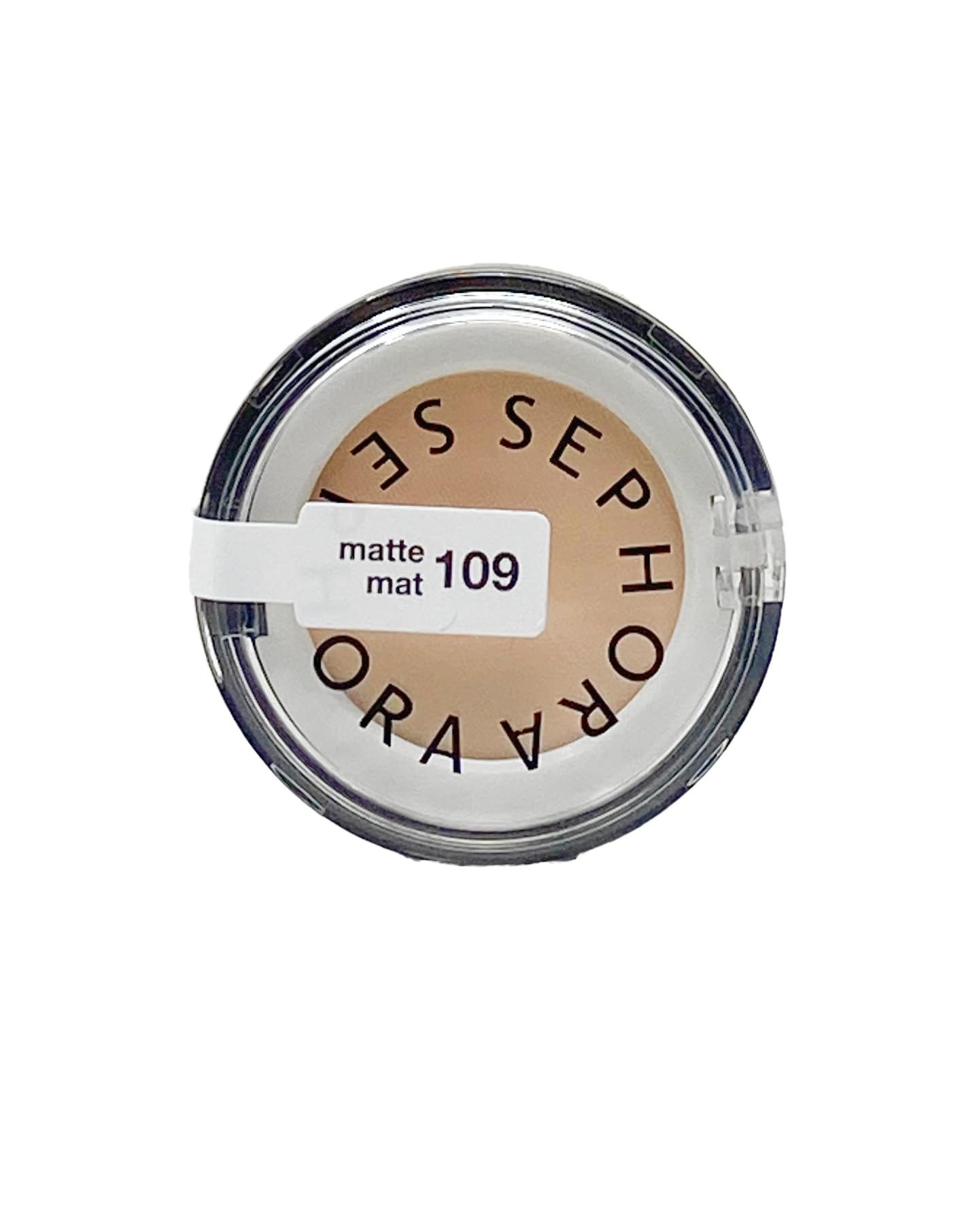 SEPHORA Colorful Eyeshadow Matte 109 Secret Boudoir swatch on eyelid for natural definition