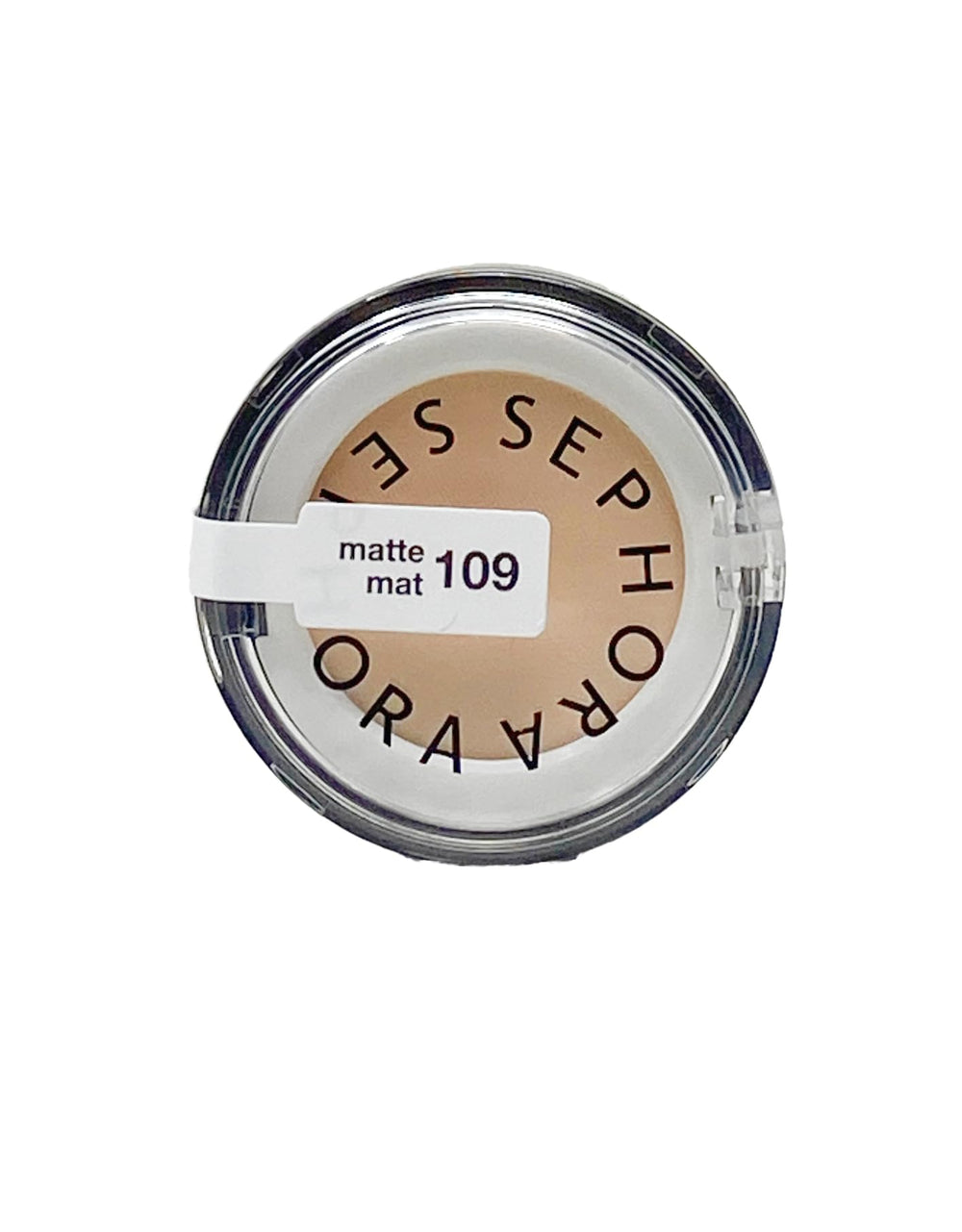 SEPHORA Colorful Eyeshadow Matte 109 Secret Boudoir swatch on eyelid for natural definition