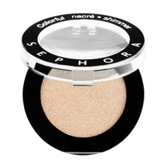 SEPHORA Colorful Shimmer Eyeshadow 211 Blonde Ambition on eyelid for radiant, long-lasting color