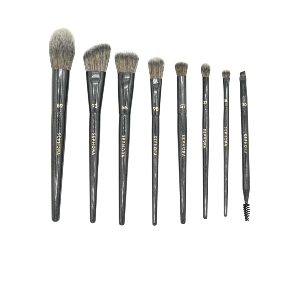 Sephora Favorites PRO eye brushes display detailed blending