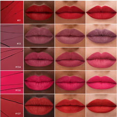 SEPHORA Limited Edition Pouch accompanying the lip stains for chic on-the-go storage.