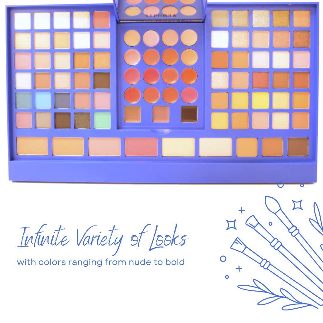 SEPHORA Wishing You Blockbuster face powders, bronzer, blush, and highlighters for contour and glow.