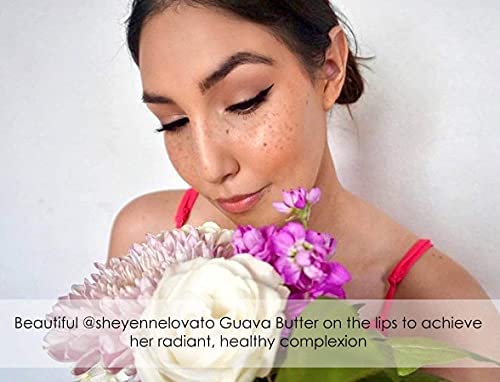 Seraphine Botanicals glide-on application makes lip and cheek tint easy.