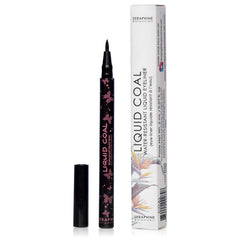 Seraphine Botanicals eye liner swatch showing precise ultra-fine tip.