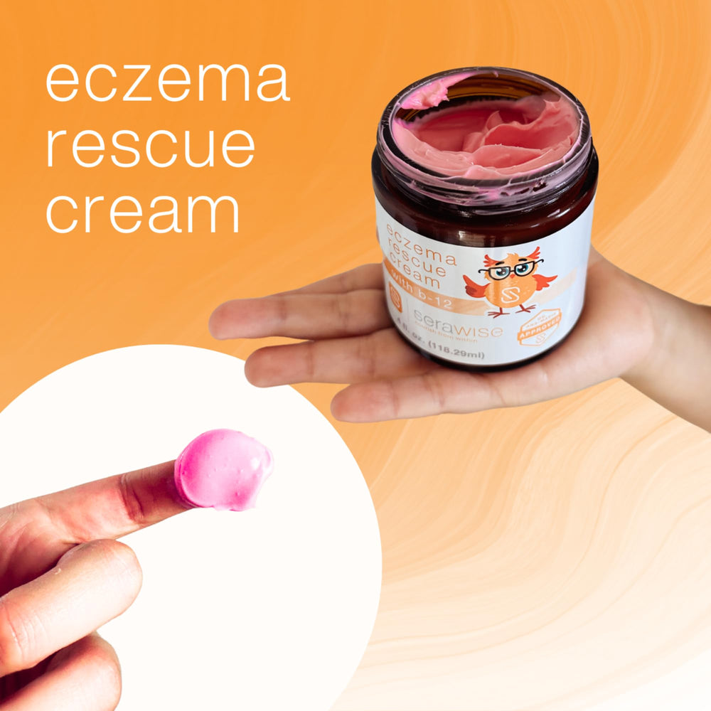 Serawise Eczema Rescue Cream used by family members for daily use