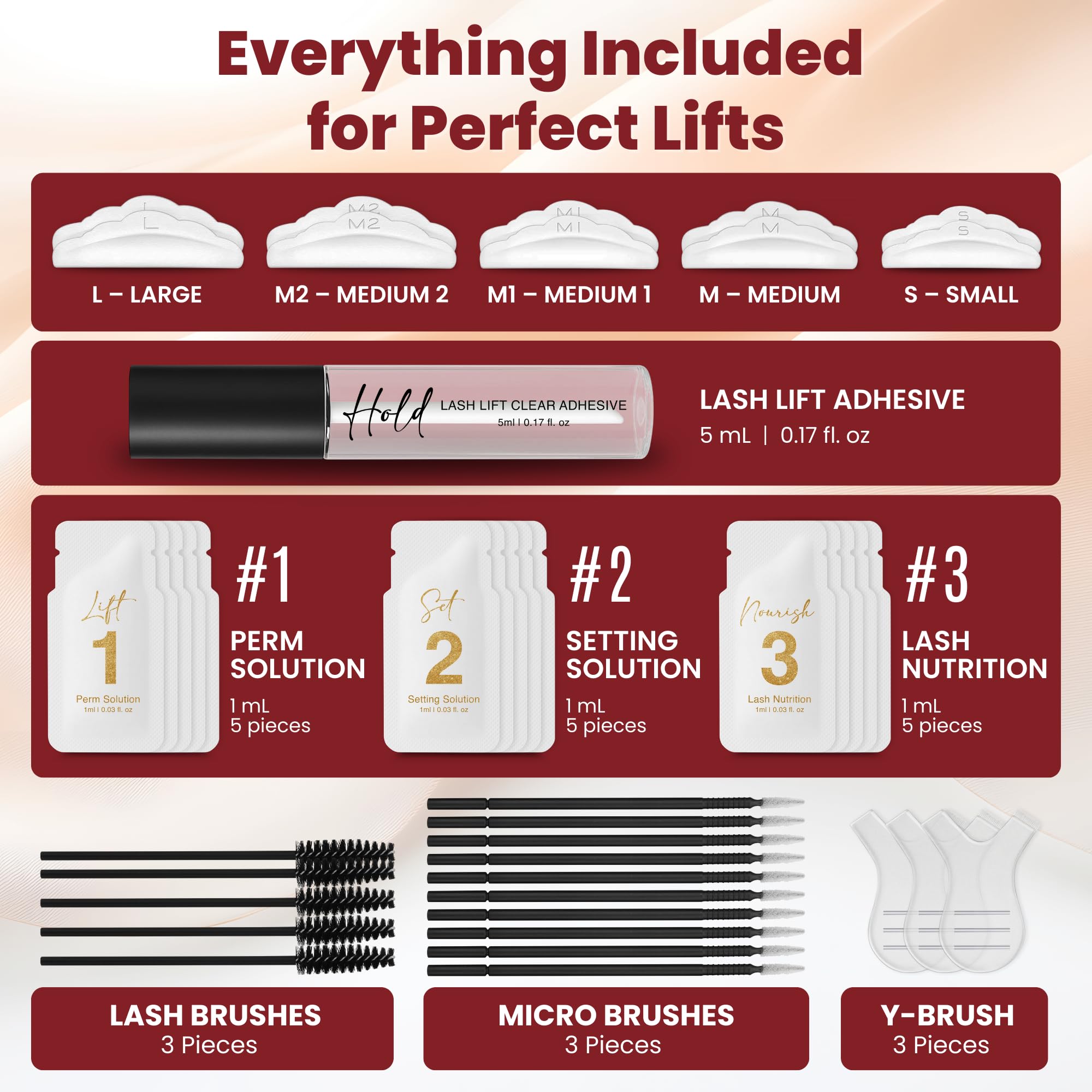 Serena Beauty nourishing lash and brow care promoting gentle conditioning during lift.