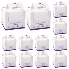 Serenorch disposable face towels in 10x12 size offer full facial coverage for cleansing.