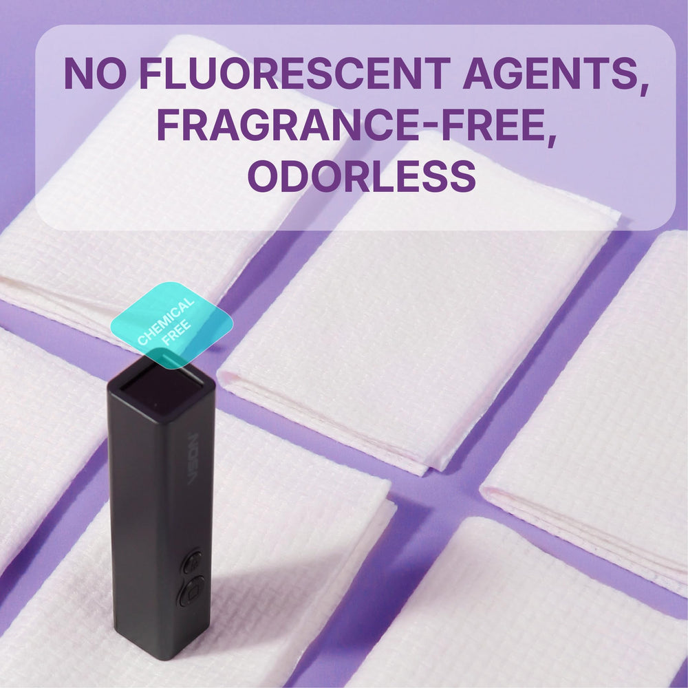 Serenorch 50-wipe pack ensures a fresh towel for every use.
