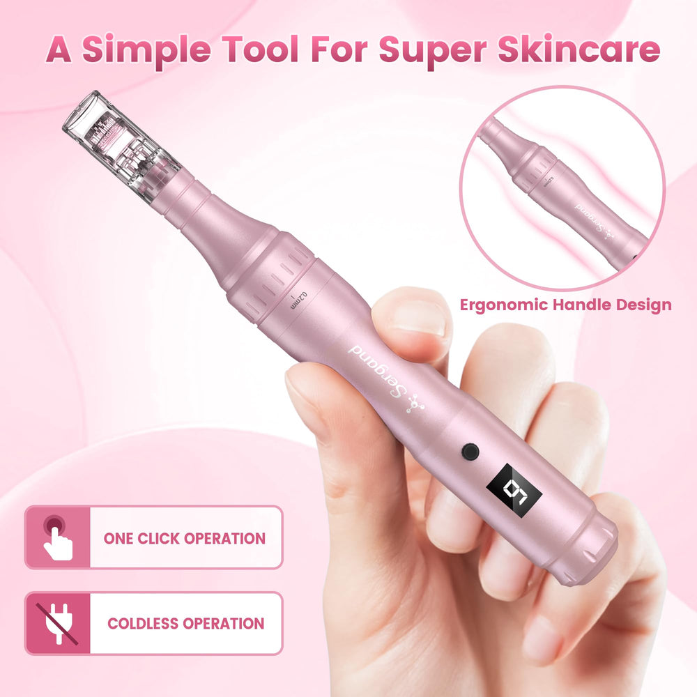 Sergand derma roller pen portable-design image for easy use anywhere
