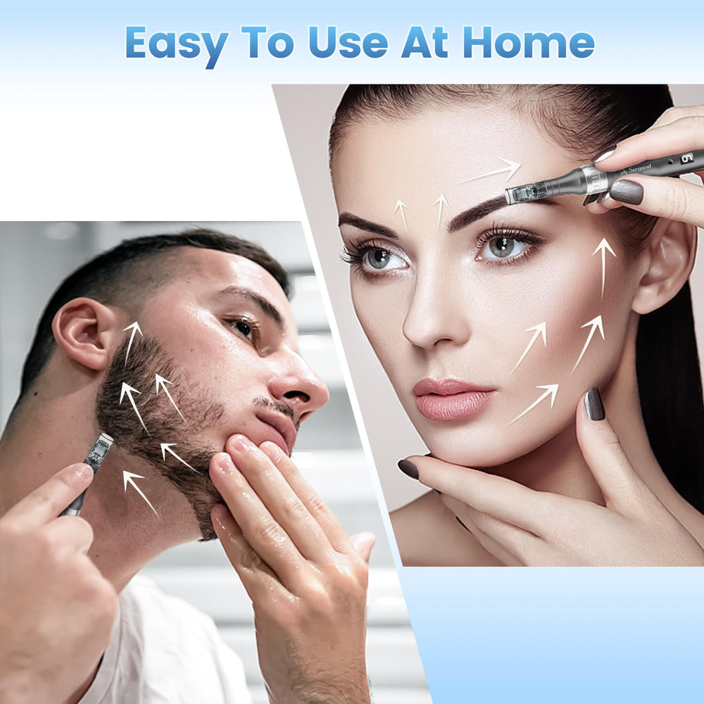 Sergand microneedle derma roller pen crafted from durable materials for longevity.