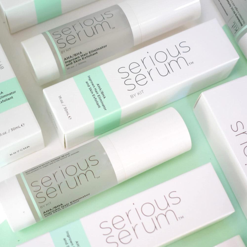 Serious Serum targets ingrown hairs on problem areas