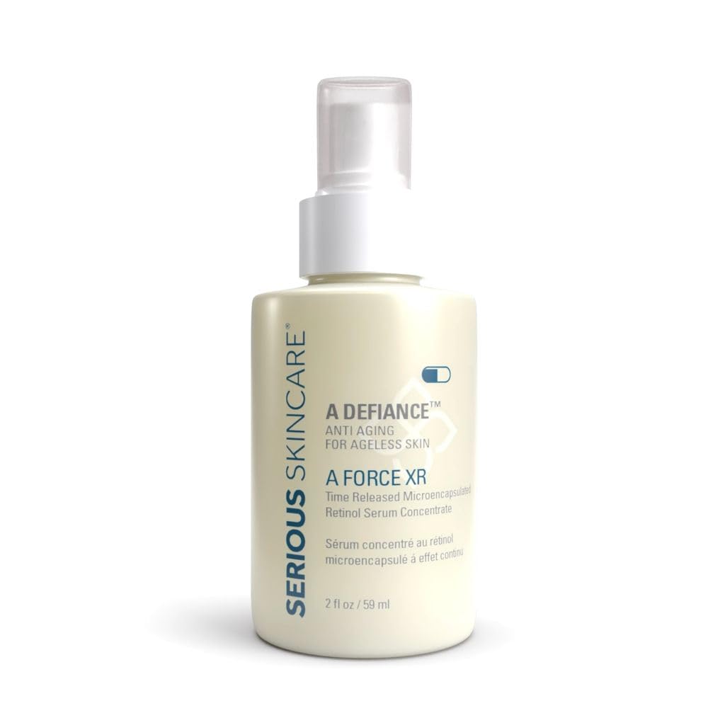 Serious Skincare A Force XR serum bottle pour for easy application