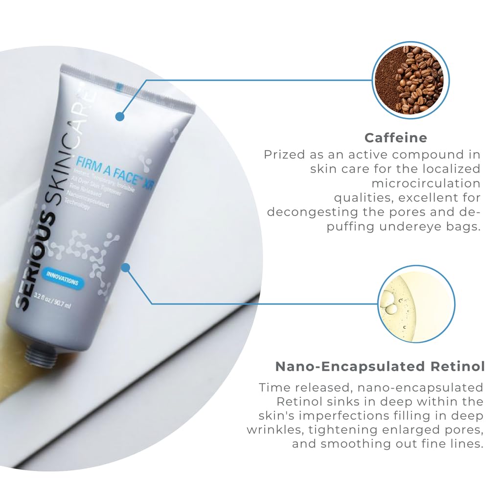 Firm A Face XR cruelty-free, USA-made certification visible