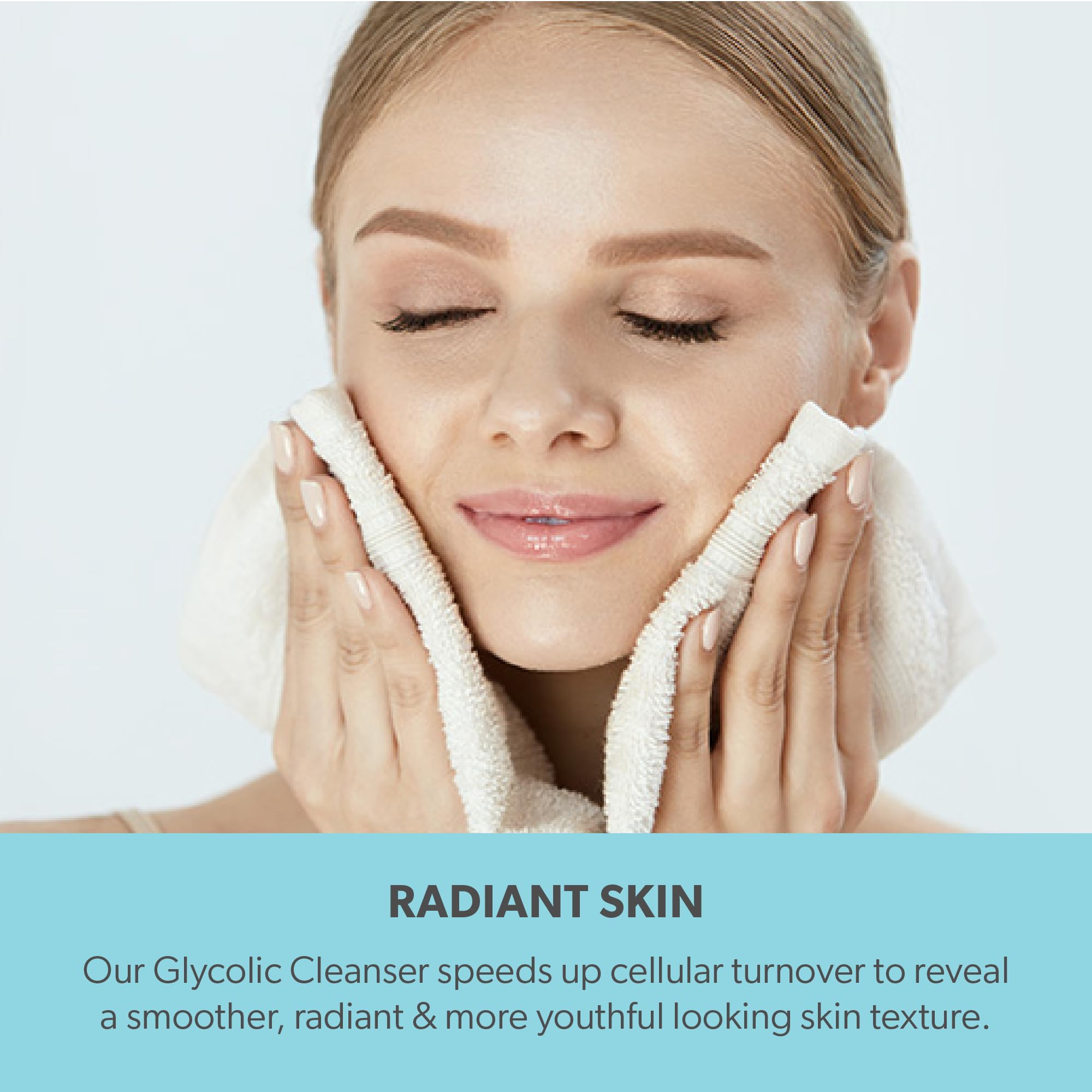 Serious Skincare Glycolic Cleanser glow-ready skin with regular use