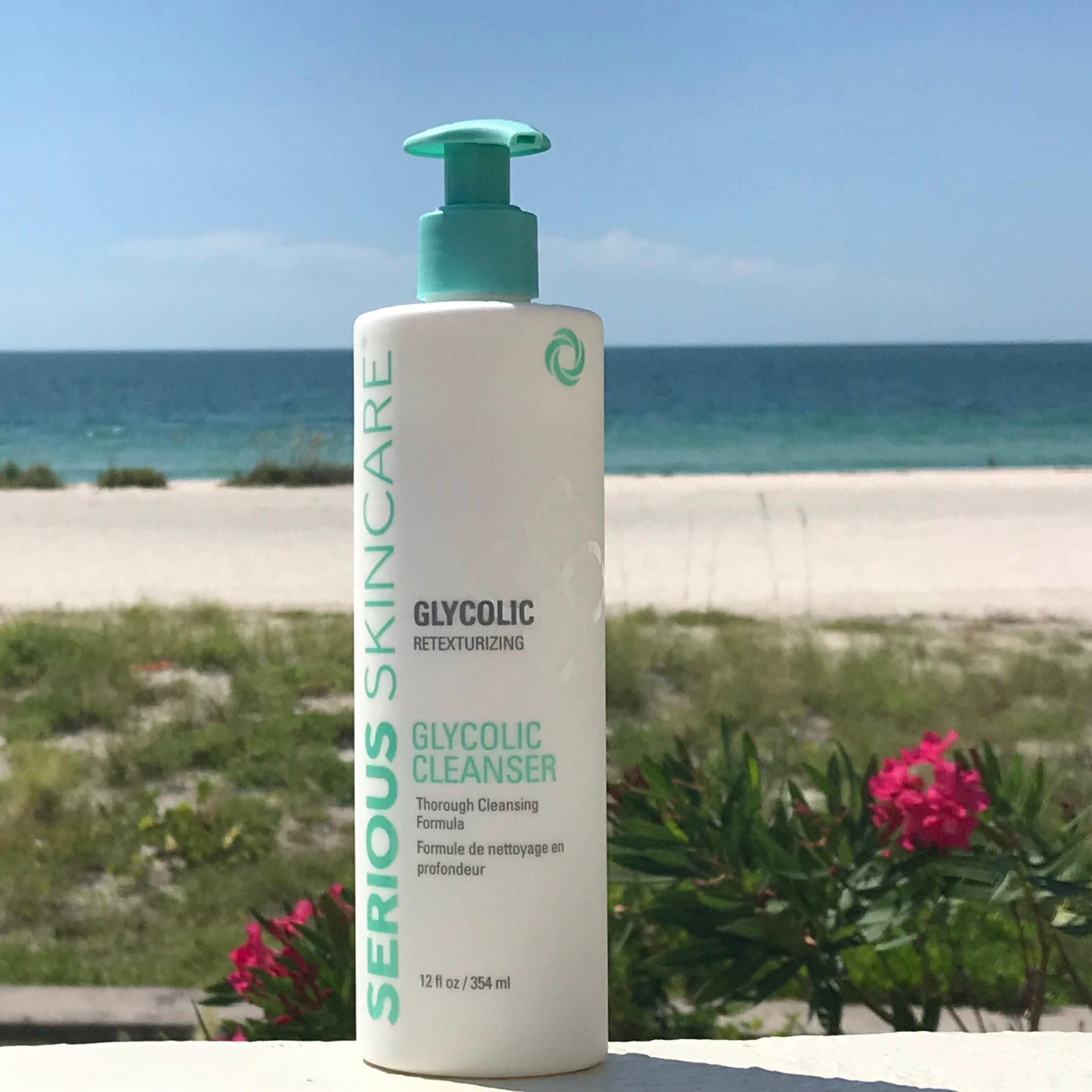 Serious Skincare Glycolic Cleanser shave prep supports smooth shave preparation