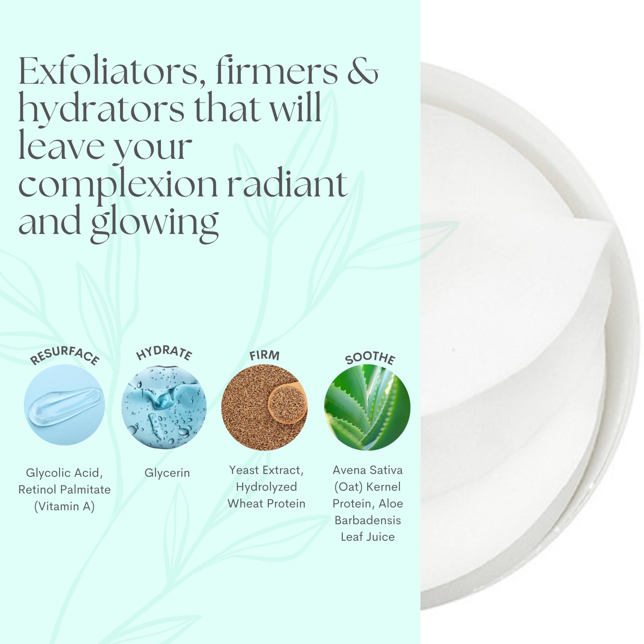 Serious Skincare Glycolic Pads disc close-up prepared for gentle exfoliation.