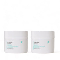 Serious Skincare Glycolic Pads packaging shown for easy at-home exfoliation.