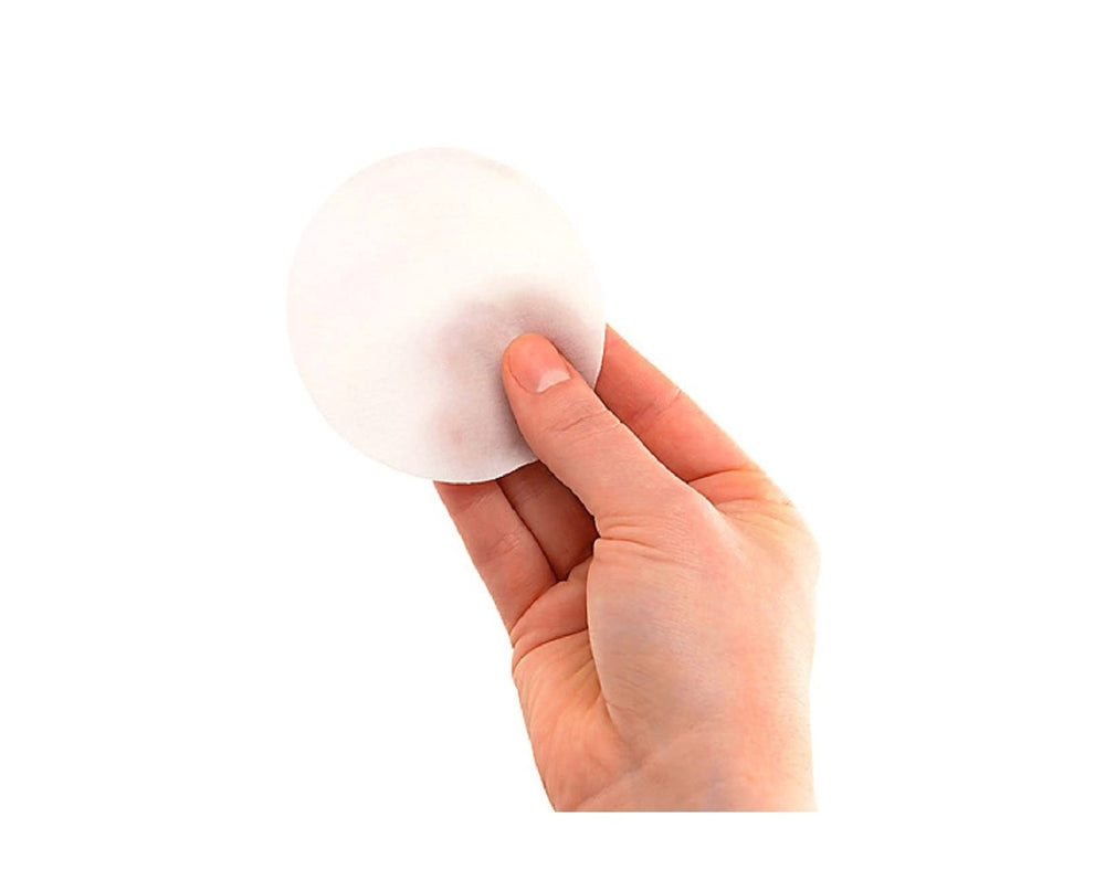 Serious Skincare Glycolic Pads wet disc ready for easy application.
