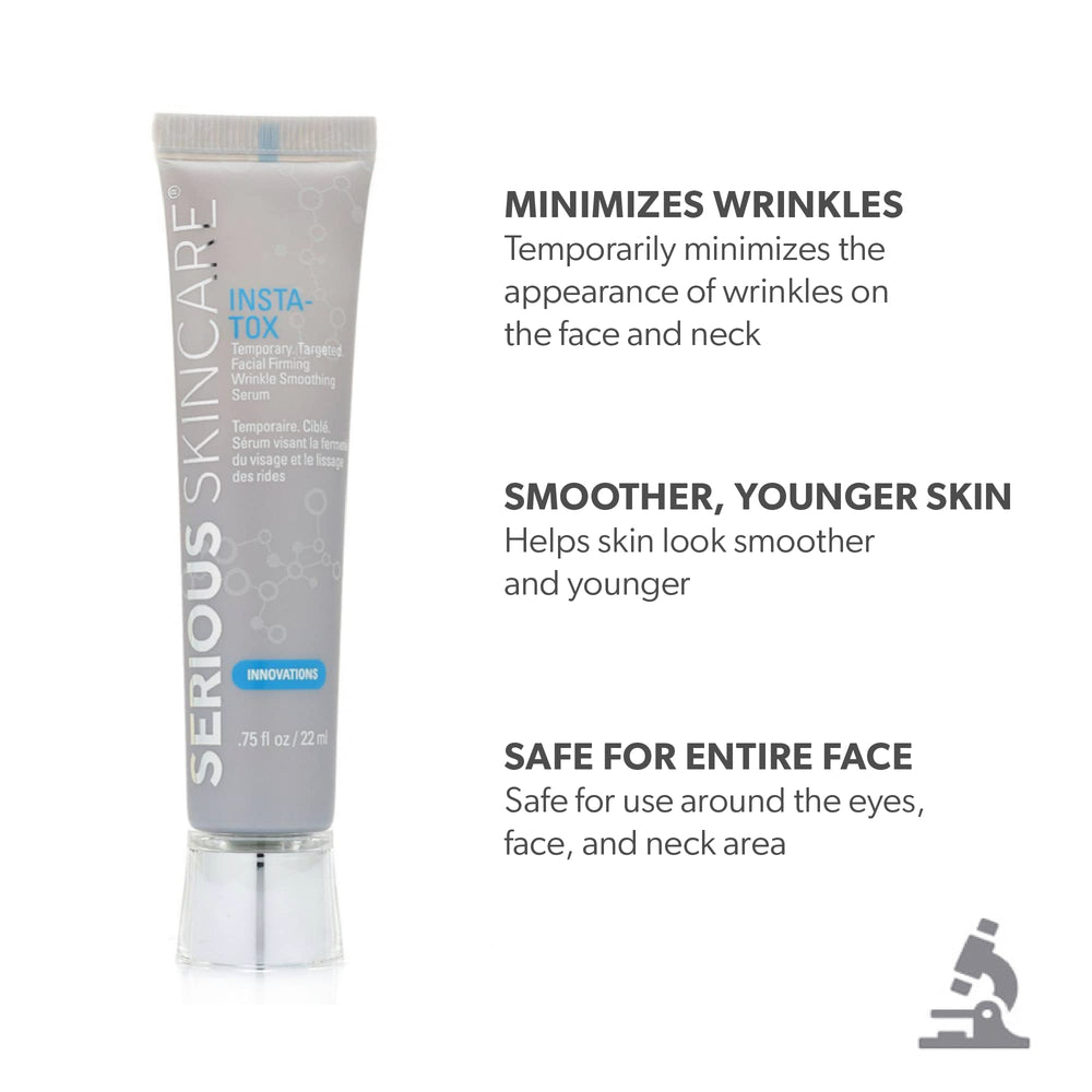 Serious Skincare INSTA-TOX eye-area care for a smoother look