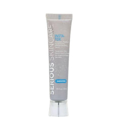 Serious Skincare Insta-Tox application demonstrates fast-absorbing formula for smoother skin texture.