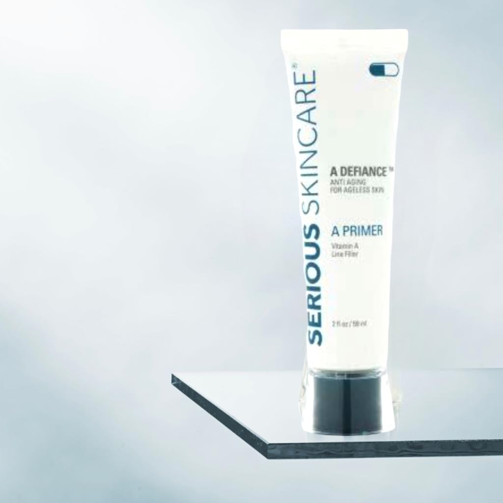 Primer swatch demonstrates blur of pores and even skin tone.