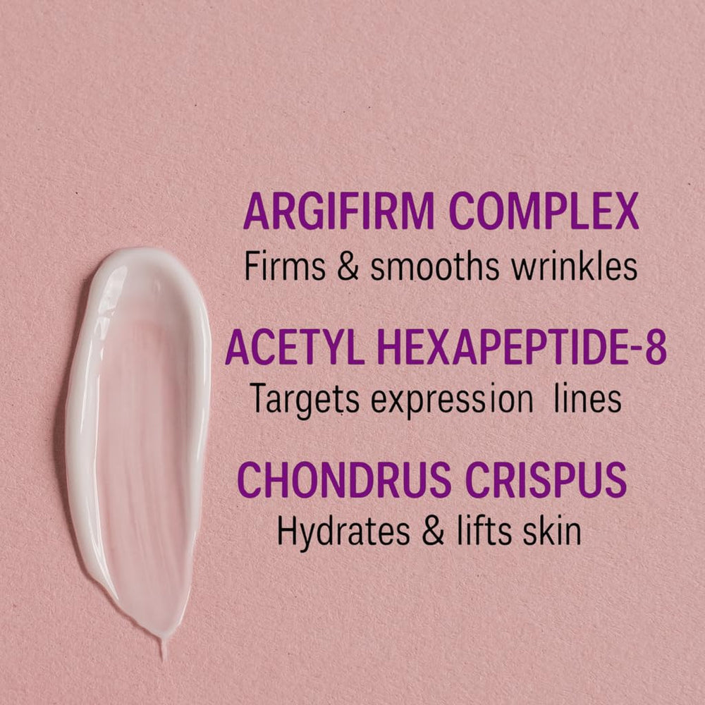 Close-up of peptides in Serious Skincare Reverse Lift Eye Cream formula.