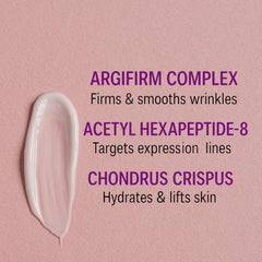 Close-up of peptides in Serious Skincare Reverse Lift Eye Cream formula.
