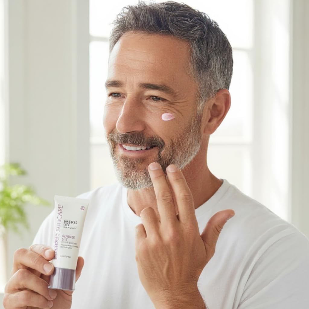 Cream texture swatch from Serious Skincare Reverse Lift Eye Cream for smooth hydration.