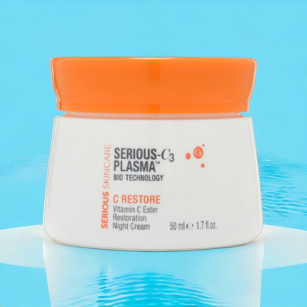 Serious Skincare Serious-C3 Plasma Restore luxury cream for a refreshed look