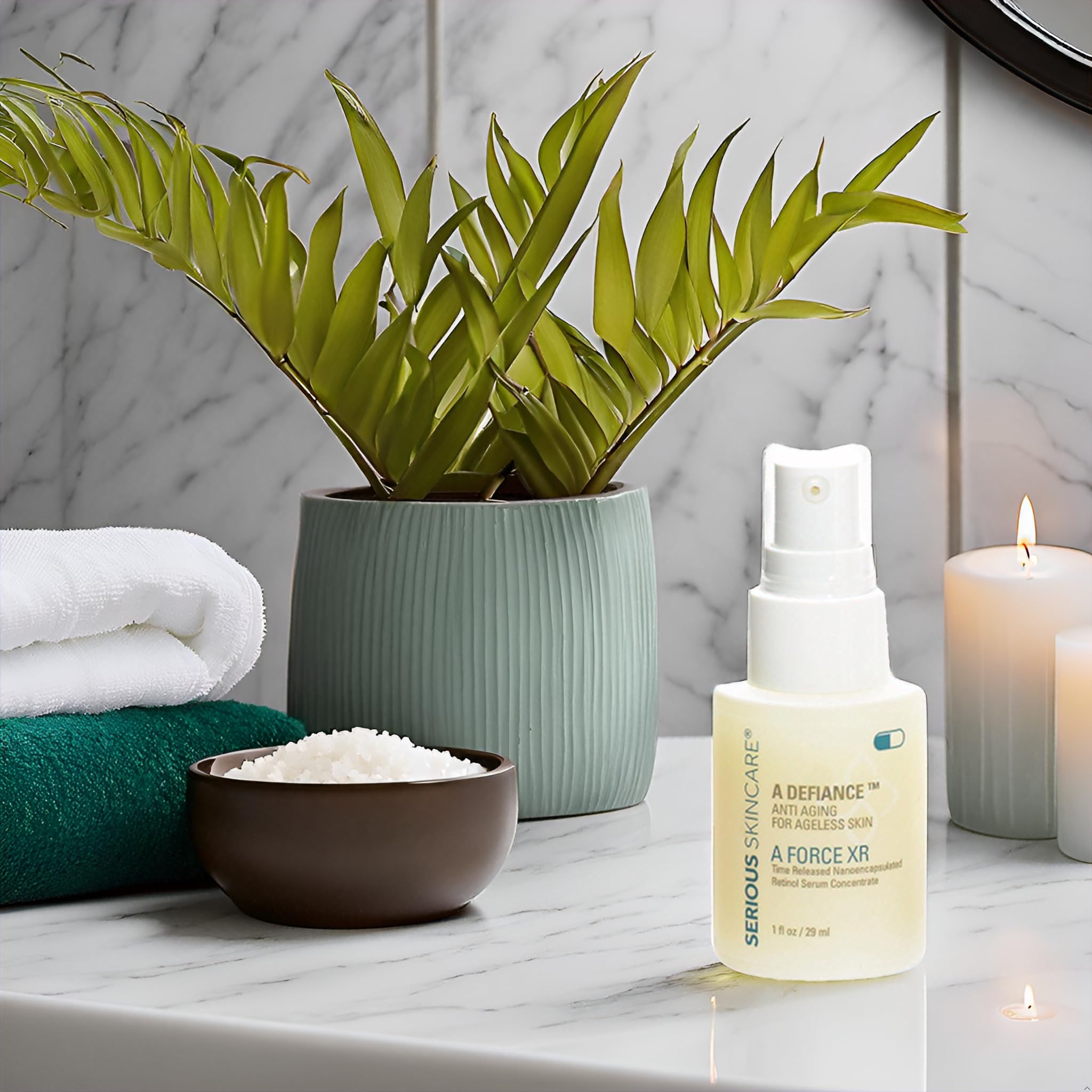 Serious Skincare Vitamin A Force XR day and night use in skincare routine