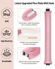 Seritant flexible hook system keeps rods in place without pins or clips.