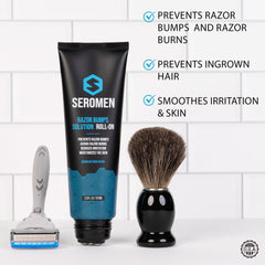 Seromen USA-made label emphasizes quality and trusted ingredients.