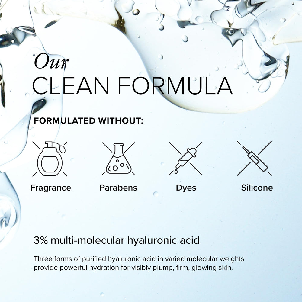 Serovital TriHydrate application on hand demonstrates quick penetration and plump feel.
