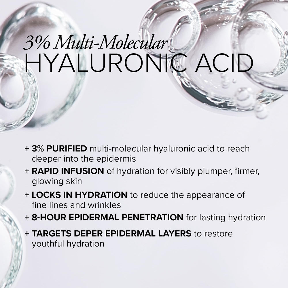 Serovital TriHydrate texture closeup reveals a smooth gel for layering.