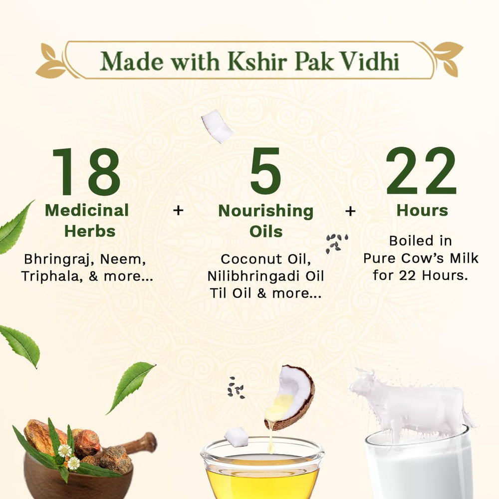 Sesa Ayurvedic Hair Oil texture with droplet emphasizes smooth, non-greasy finish
