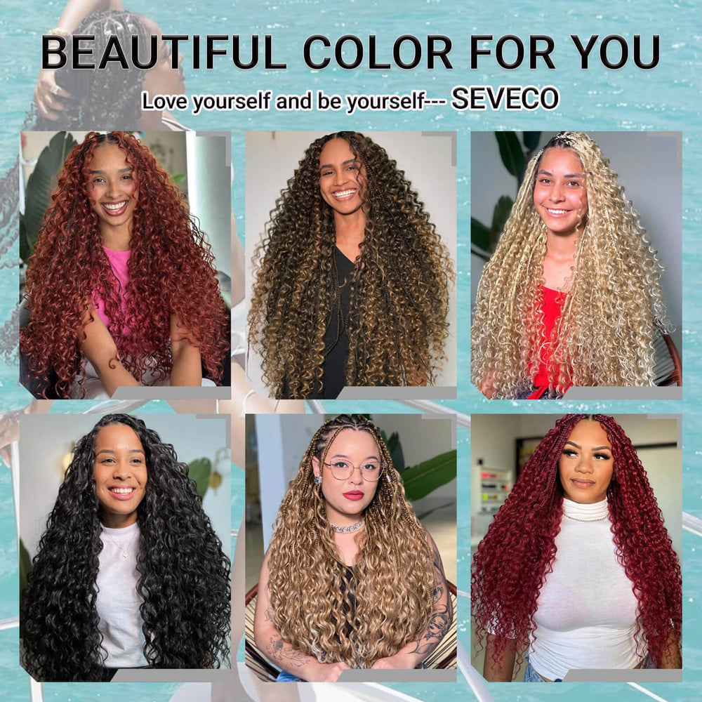 Seveco Honey Blonde color 27 for sun-kissed braid styles