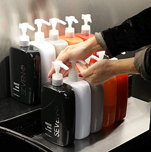 SEVEN Cubica Clarifying Shampoo packaging emphasizes Made in USA quality.