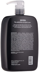 SEVEN KENTE BOND conditioner with dispense pump shows easy, quick application.