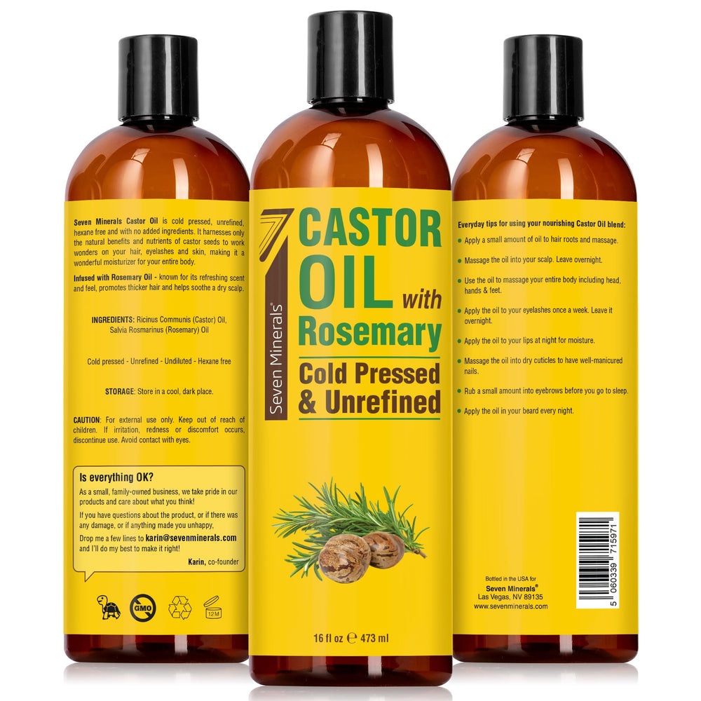 Seven Minerals 16 oz bottle on shelf highlighting value pack for ongoing care