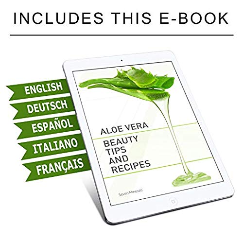 Seven Minerals Aloe Vera Gel two-pack packaging emphasizes value.