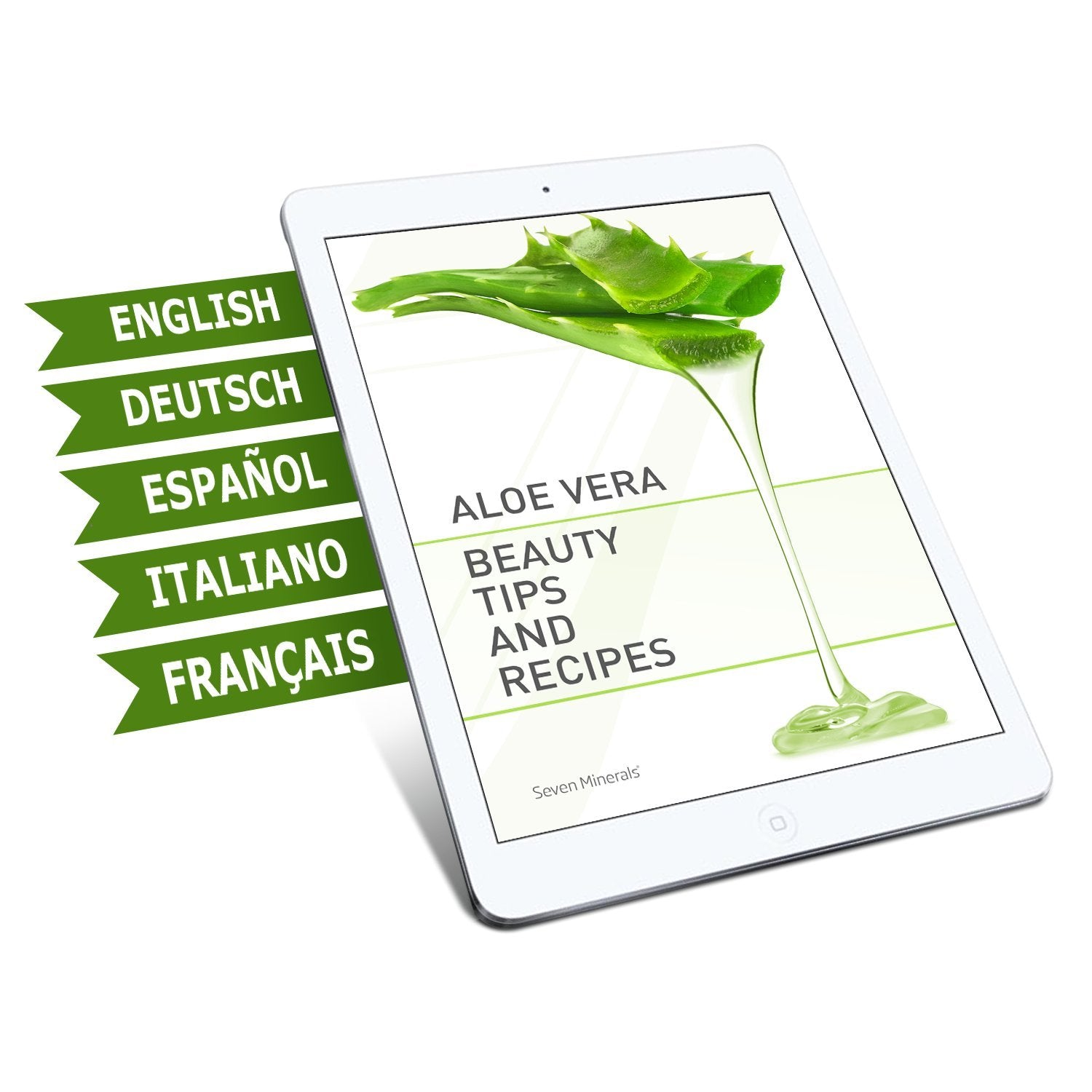 Seven Minerals fresh aloe leaves harvest emphasizes plant-sourced purity