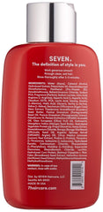 SEVEN Rinzu COLOR Conditioner label close-up showing sulfate-free formula for color care